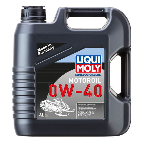 Синтетическое моторное масло для снегоходов Snowmobil Motoroil 0W-40 - 4 л